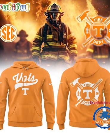 Tennessee Volunteers Baseball X Firefighter Appreciation Night 3D All Over Print Hoodie