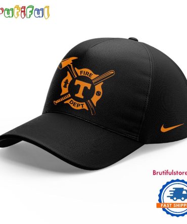 Tennessee Volunteers Baseball X Firefighter Appreciation Night Black Cap