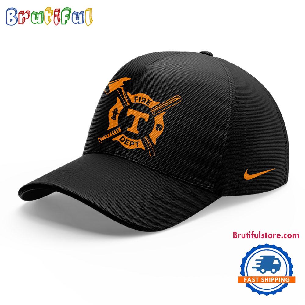 Tennessee Volunteers Baseball X Firefighter Appreciation Night Black Cap