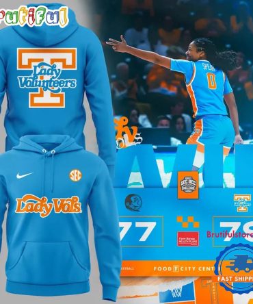 Tennessee Volunteers Women'S Baskeball Special New Lady Vols 2025 Blue Hoodie