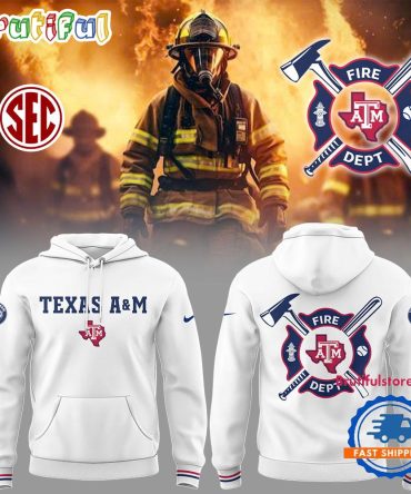 Texas Am Aggies Baseball X Firefighter Appreciation Night Hoodie