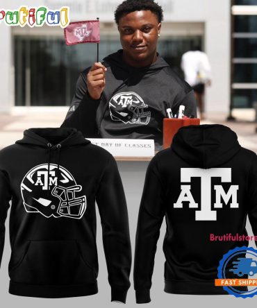 Texas Am Aggies Football 2024 New Limited Black Hoodie