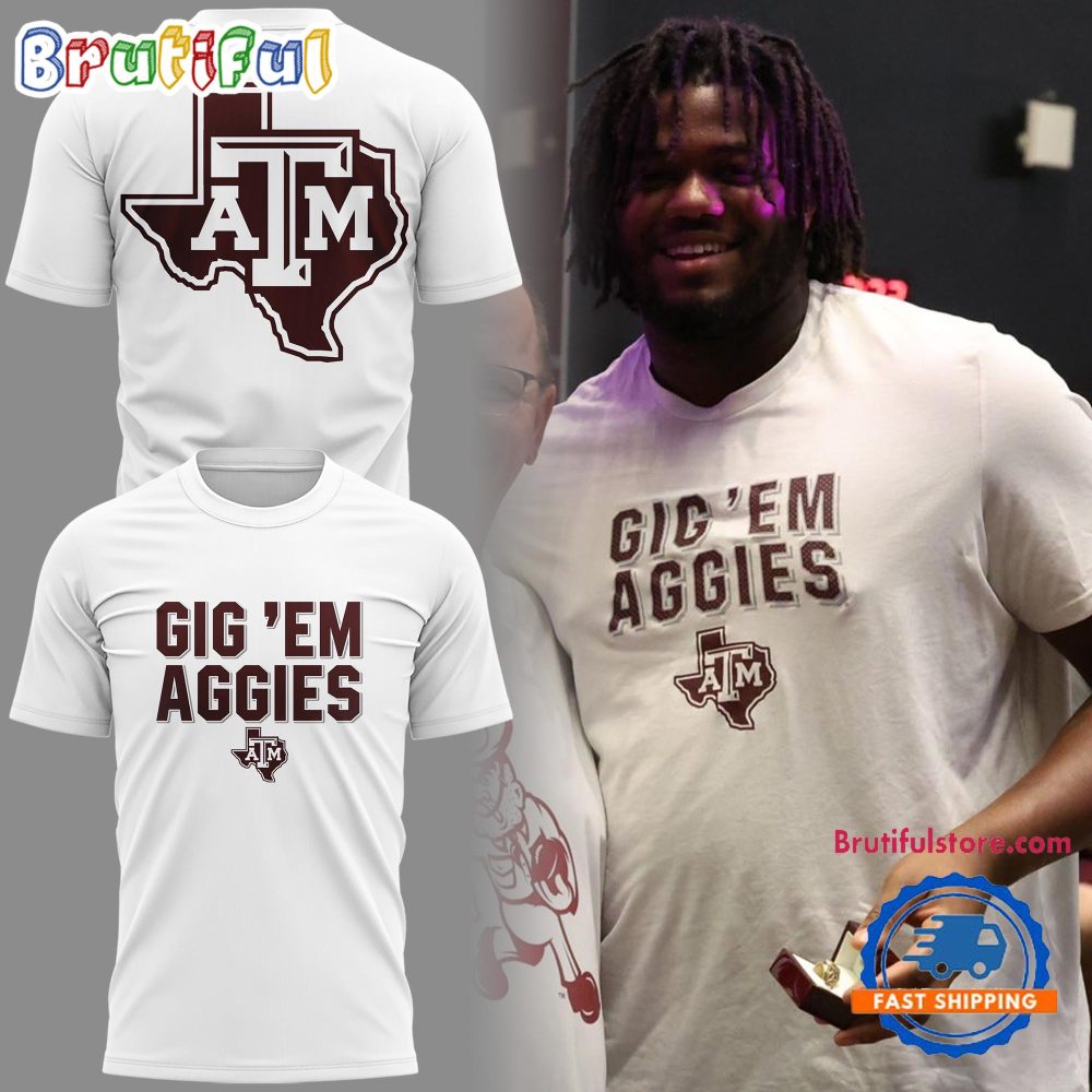 Texas Am Aggies Gig 'Em Aggies T Shirt