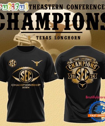 Texas Longhorns 2024 Champion Conference Limited Edition T Shirt