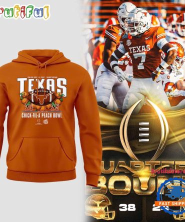 Texas Longhorns 2025 Peach Bowl Limited Edition Hoodie