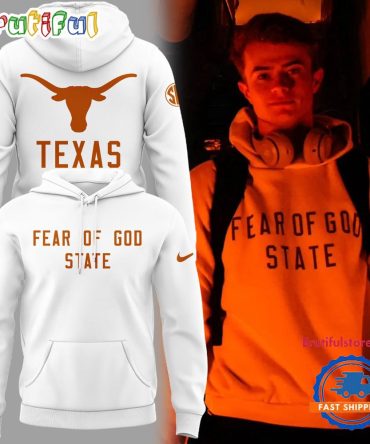 Texas Longhorns Fear Of God State Orange Limited Edition Hoodie