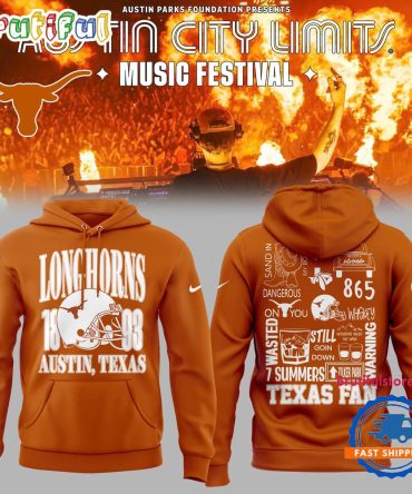 Texas Longhorns Football X Austin City Festival Limited New 3D Shirt