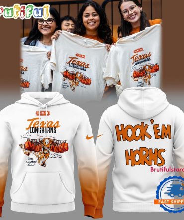 Texas Longhorns Hook'Em Horns Hoodie