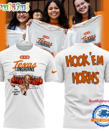 Texas Longhorns Hook'Em Horns T Shirt