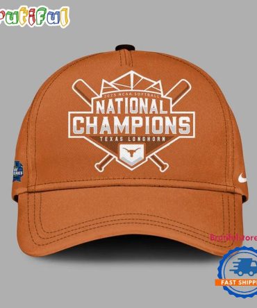 Texas Longhorns Softball Women'S College World Series 2025 Champions Cap