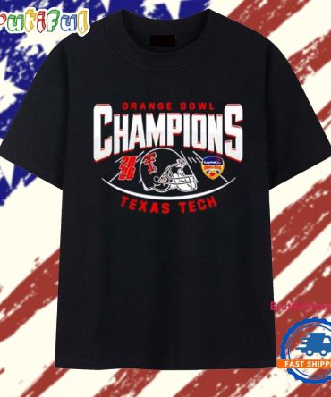 Texas Tech Orange Bowl Champions 2026 Football T Shirt