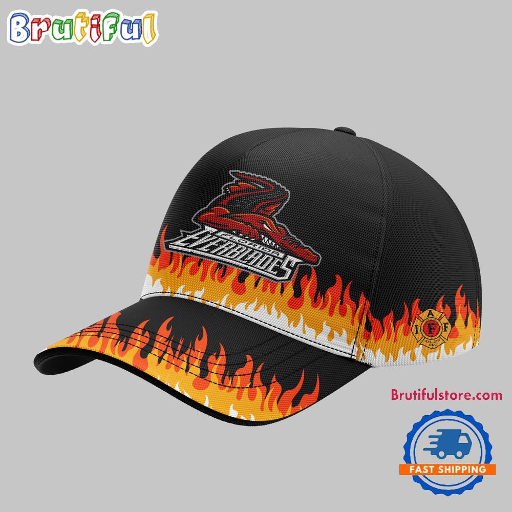 Toledo Walleye X Firefighter Appreciation Night Hockey Cap
