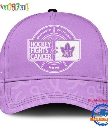 Toronto Maple Leafs 2025 Nhl Hockey Fights Cancer Limited Edition Cap