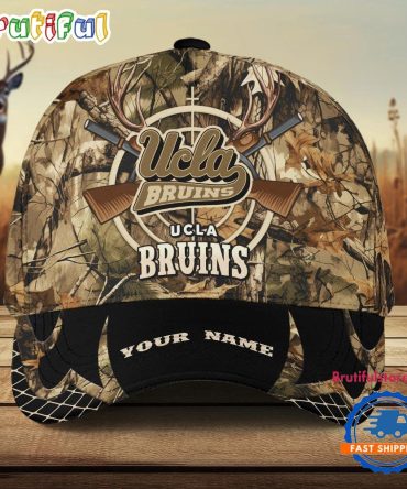 Ucla Bruins Camo Hunting Cap, Sport Team Camo Hunting Hats