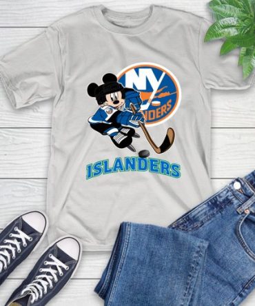 Nhl New York Islanders Mickey Mouse Disney Hockey T Shirt T-Shirt