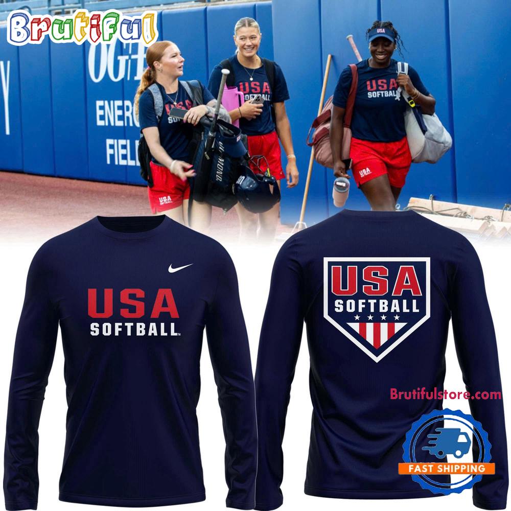 Usa Softball Team 2025 Limited Edition Long Sleeve Shirt