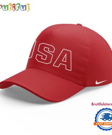 Usa Softball Team 2025 Red Cap Hats