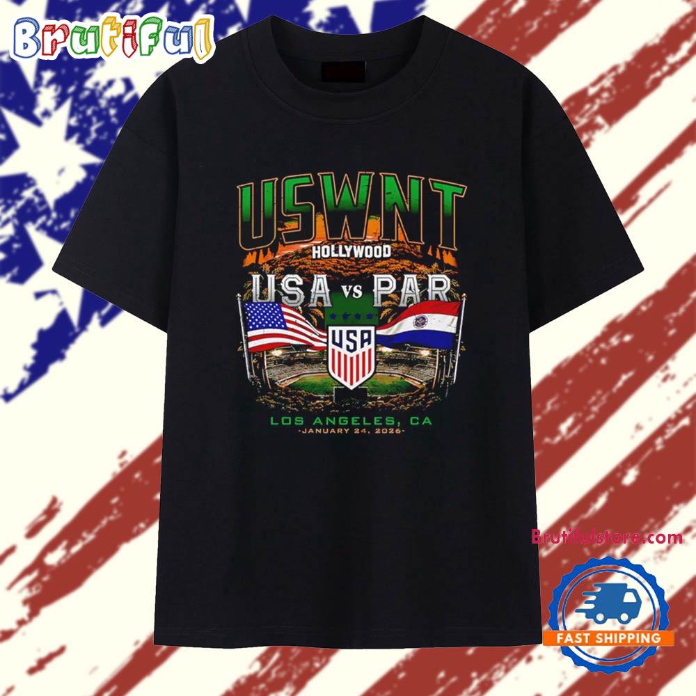 Uswnt Vs Paraguay 2026 Hollywood Ufc T Shirt