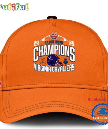 Virginia Cavaliers 2025 Taxslayer Gator Bowl Champions Limited Edition Cap