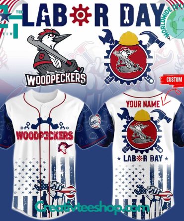 Fayetteville Woodpeckers Labor Day 2025 Custom Jersey