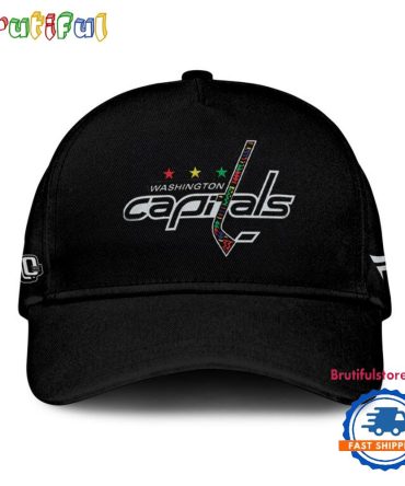 Washington Capitals 2025 Nhl Black Month History Specialty Cap Hats