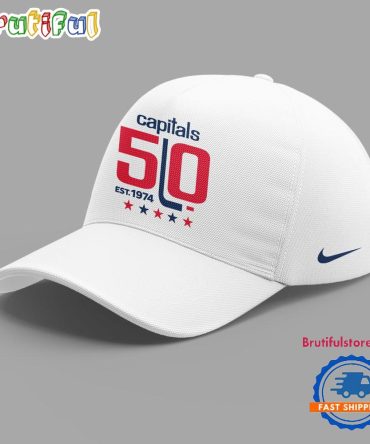 Washington Capitals 50Th Anniversary Cap Hats
