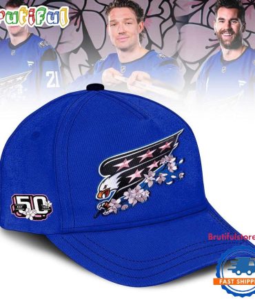 Washington Capitals Cherry Blossom Limited Edition 2025 Cap Hats