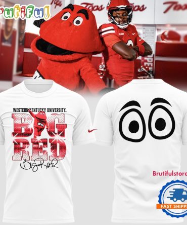 Western Kentucky Hilltoppers Football Big Red T Shirt