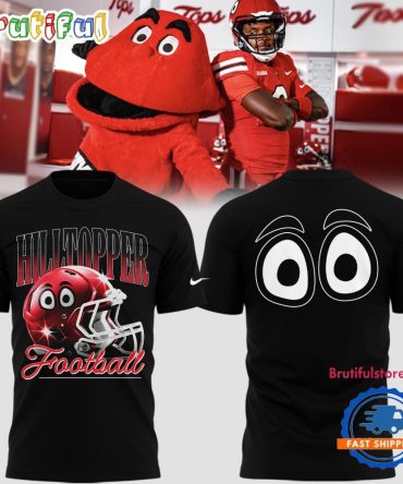 Western Kentucky Hilltoppers Football New 2024 Black T Shirt