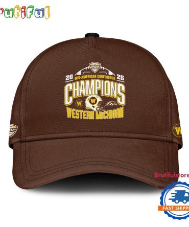 Western Michigan Broncos 2025 Mid-American Conference Football Champions Limited Edition Cap