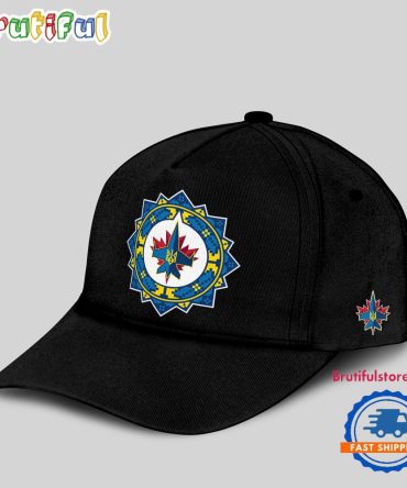 Winnipeg Jets Ukrainian Heritage Night Black Cap