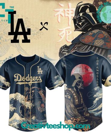 Los Angeles Dodgers X Lord Vader Japan Edition 2025 Baseball Jersey