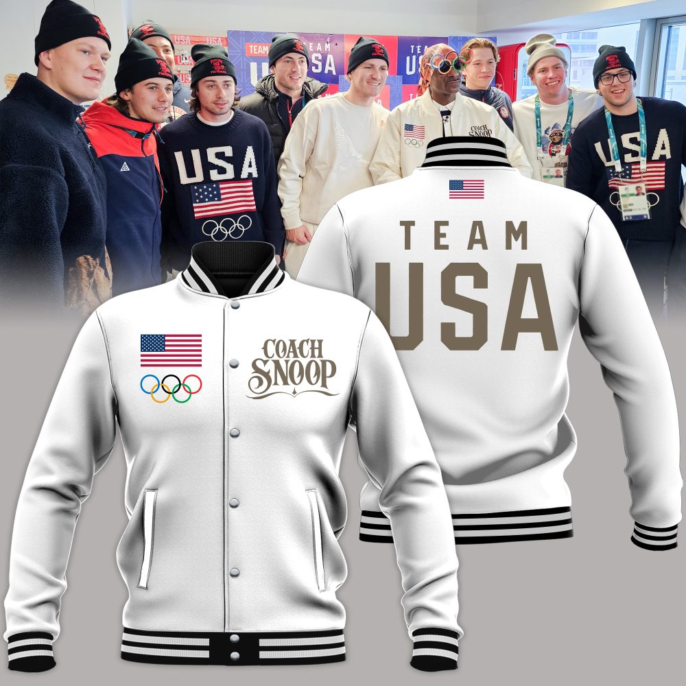Team Usa 2026 Olympic Milano Cortina Limited Edition Baseball Jacket