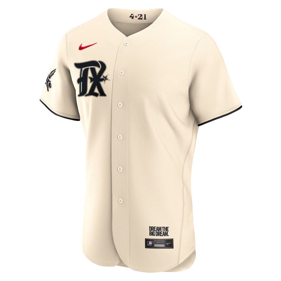 Texas Rangers World Series Champions 2023 Active Player Cream City Connect Jersey - Image 2