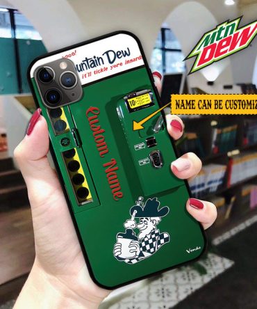 Mountain Dew-Vending Machine -Personalized Phone Case - Limited Edition