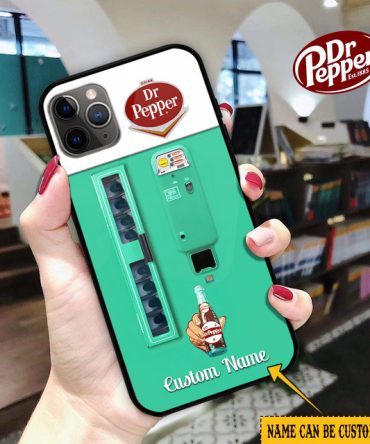 Dr Pepper Vending Machine -Personalized Phone Case - Limited Edition