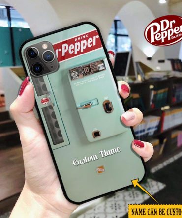 Dr Pepper-Vending Machine -Personalized Phone Case - Limited Edition