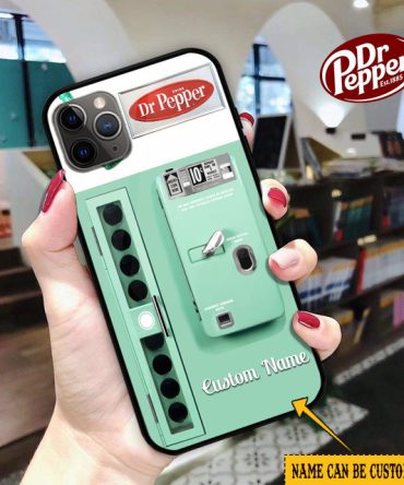 Dr Pepper Vending Machine -Personalized Phone Case - Limited Edition