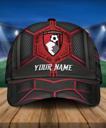 Custom Afc Bournemouth Cap – Personalize With Your Name – Perfect Gift For Fans!