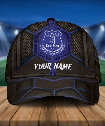 Personalized Everton Fc Cap - Custom Name Soccer Hat For Fans