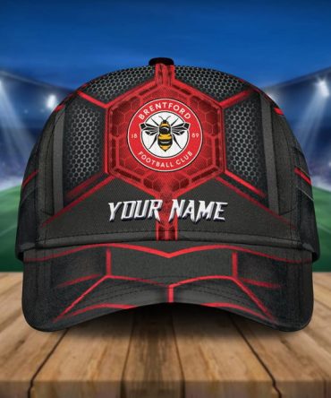 Custom Brentford Fc Cap - Personalized Name & Logo, Perfect Fan Gift!
