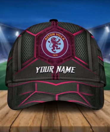 Custom Aston Villa Cap – Personalized Soccer Fan Gift With Your Name