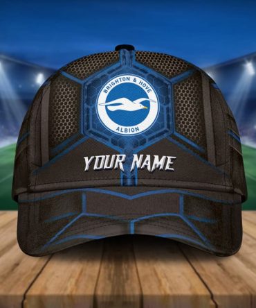 Custom Brighton & Hove Albion Cap - Personalized Fan Gear With Your Name