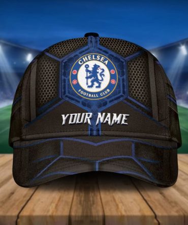 Custom Chelsea Fc Cap - Personalize Your Name - Perfect Gift For Fans