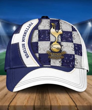 Official Tottenham Hotspur Cap - Stylish Blue & White Fan Gear For Match Days