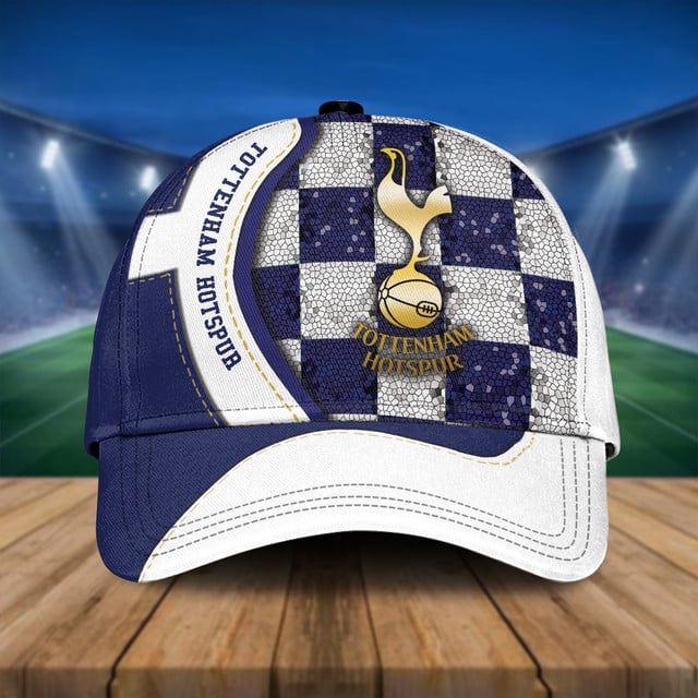Official Tottenham Hotspur Cap - Stylish Blue & White Fan Gear For Match Days