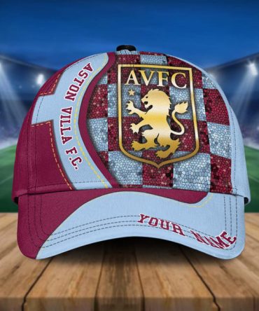 Custom Aston Villa Fc Baseball Cap - Personalized Fan Gear With Logo