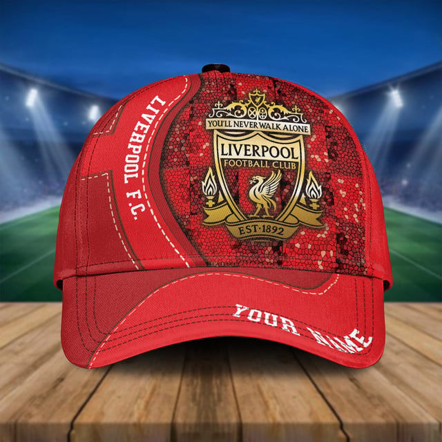 Liverpool Fc Customizable Red Cap - Fan Favorite Hat For Soccer Enthusiasts