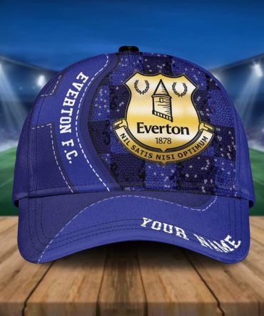 Customizable Everton F.C. Cap - Show Your Team Pride With Personalized Name!