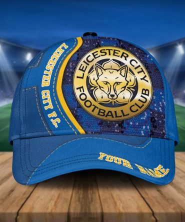 Leicester City Fc Adjustable Cap - Stylish Blue Sports Hat For Fans